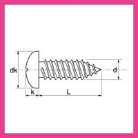 Vis à tôle et vis autoperceuses