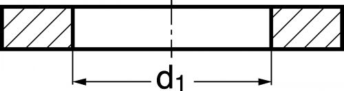 Rondelle plate large