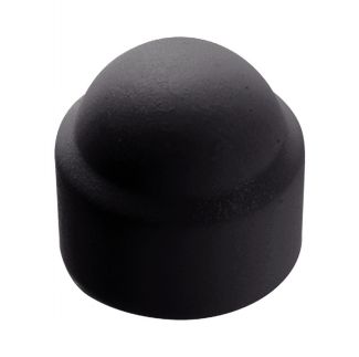 Cache écrou hexagonal noir