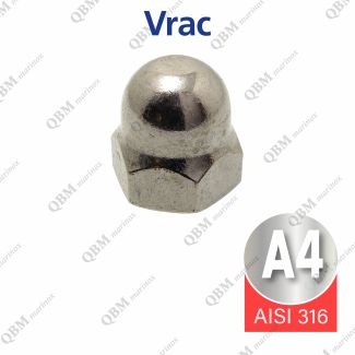 Ecrou hexagonal borgne