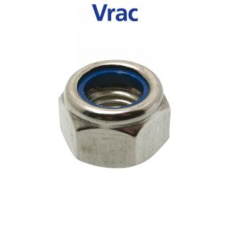 Ecrou hexagonal indésserable