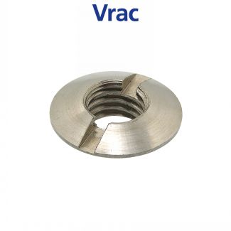 Ecrou fraisé bombé