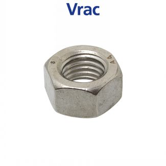 Ecrou hexagonal pas à gauche