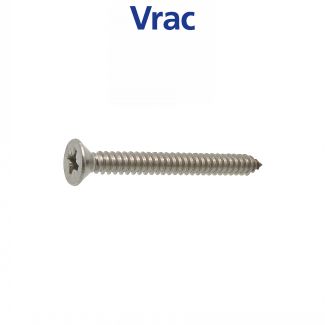 Vis tôle tête fraisée Pozi