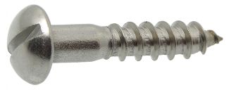 Vis bois tête ronde fendue vis bois tr