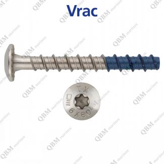 Vis &agrave; b&eacute;ton avec t&ecirc;te Truss Torx