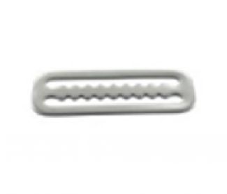 Passant double crantée pour sangle