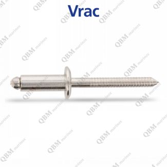 Rivet t&ecirc;te plate tout inox