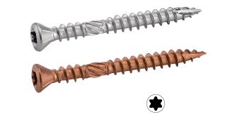 Vis terrasse tête fraisée bombée torx vis bois terrasse tfb 6 lobes