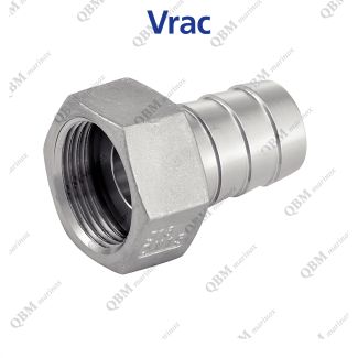 Raccord tuyau filet&eacute; F