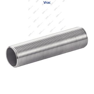 Tube filet&eacute; L = 100 mm