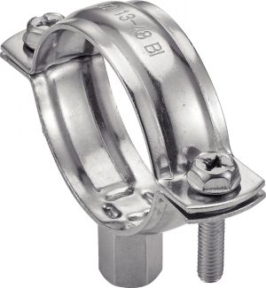 Collier support de tuyauterie série légère à visser