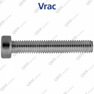 Vis m&eacute;taux t&ecirc;te cylindrique basse six lobes