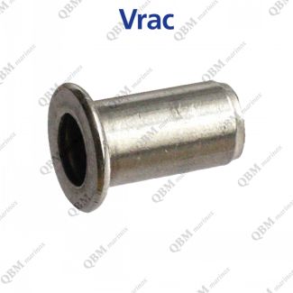 &Eacute;crou &agrave; sertir cylindrique lisse t&ecirc;te plate