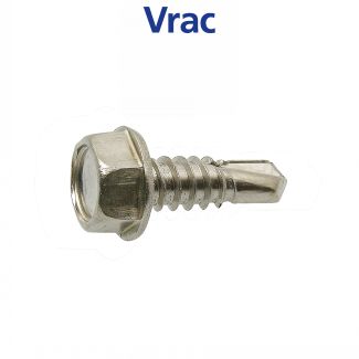 Vis tôle autoperceuse tête hexagonale à embase