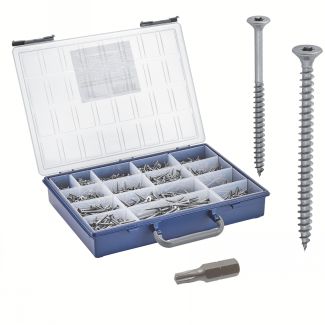 Vis bois/agglo Torx + embout