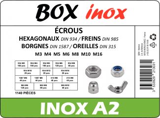 Ecrous Hexagonaux/Freins/Borgne/Oreilles