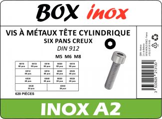 Vis à métaux tête cylindrique six pans creux