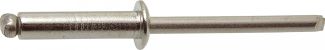 Rivet tête plate tout inox