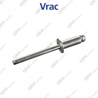 Rivet t&ecirc;te frais&eacute;e tout inox