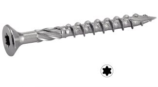 Vis terrasse tête fraisée torx vis terrasse tf torx