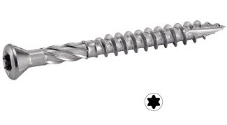Vis terrasse tête fraisée bombée torx vis terrasse tfb torx