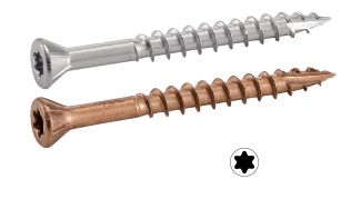 Vis terrasse tête fraisée réduite torx vis terrasse tf torx