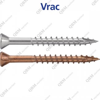 Vis terrasse t&ecirc;te frais&eacute;e r&eacute;duite Torx