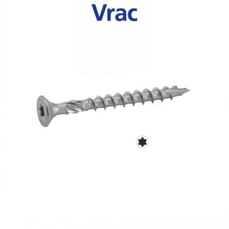 Vis bois tendre tête fraisée Torx