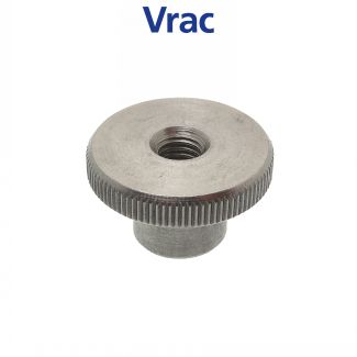 Ecrou moleté type haut