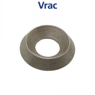 Rondelle cuvette décolletée