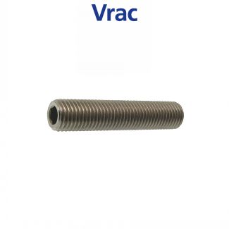 Vis métaux tête six pans creux bout cuvette