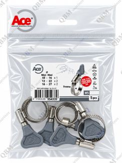 Kit de collier de serrage papillon