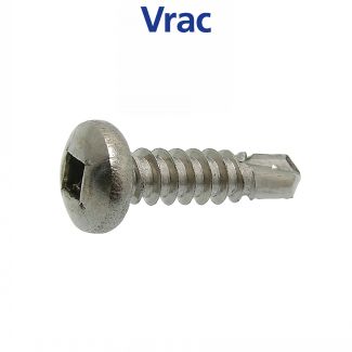 Vis tôle autoperceuse tête cylindrique carrée