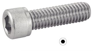 Vis métaux tête cylindrique six pans creux unc vis métaux tchc unc