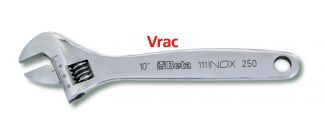Clé à molette, en acier inoxydable