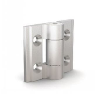 Charnière à friction réglable charnière aluminium - anodisé incolore