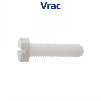 Vis métaux tête cylindrique fendue