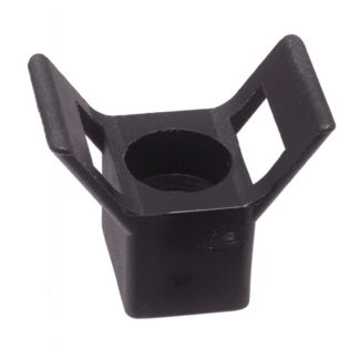 Support mural noir pour lien forme selle support