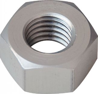Ecrou hexagonal hu ecrou aluminium p60 finition (anodisée incolore)
