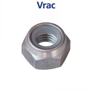 Ecrou frein hexagonal indésserable