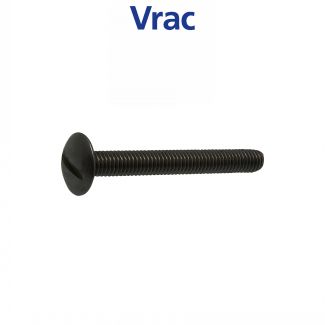 Vis métaux tête ronde large fendue Poelier