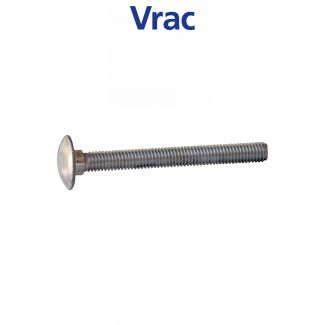 Vis métaux tête ronde collet carré Vis métaux tête ronde collet carré