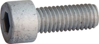 Vis à métaux tête cylindrique six pans creux vis métaux tchc aluminium p60 finition aoi (anodisé incolore)