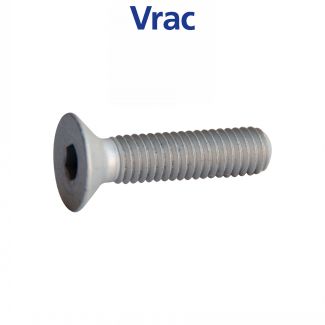 Vis à métaux tête fraisée six pans creux