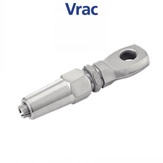 Embout &agrave; oeil sertissage manuel