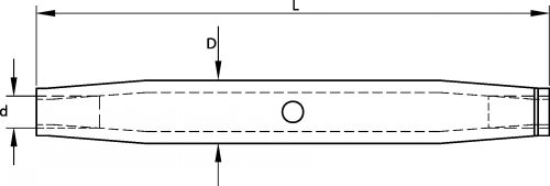 Corps ferm&eacute; de ridoir petit mod&egrave;le