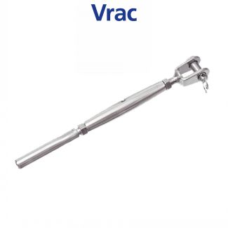 Ridoir &agrave; chapes fixes soud&eacute;es + embout &agrave; sertir petit mod&egrave;le