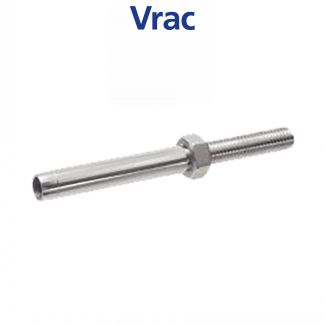 Embout filet&eacute; &agrave; sertir pas &agrave; gauche petit mod&egrave;le