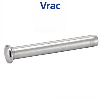 Terminaison &agrave; sertir t&ecirc;te cylindrique bomb&eacute;e